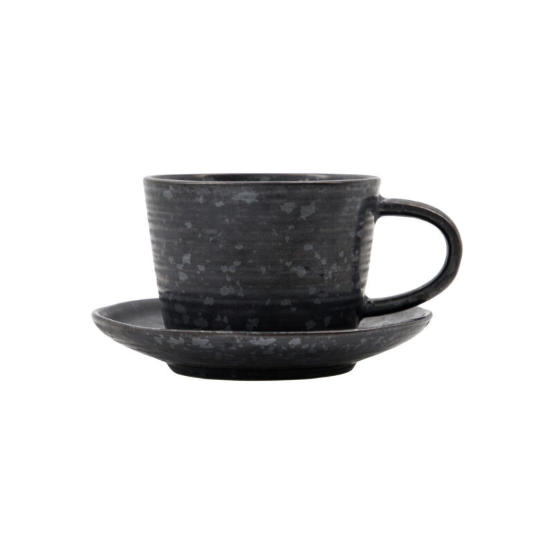 Tasse, HDPion, Schwarz, Braun