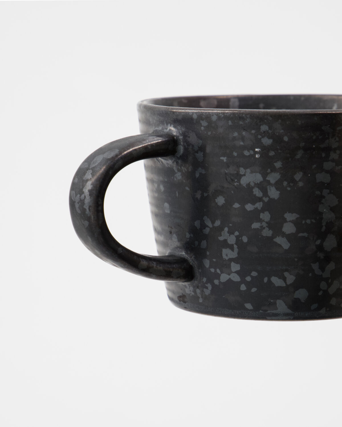 Tasse, HDPion, Schwarz, Braun