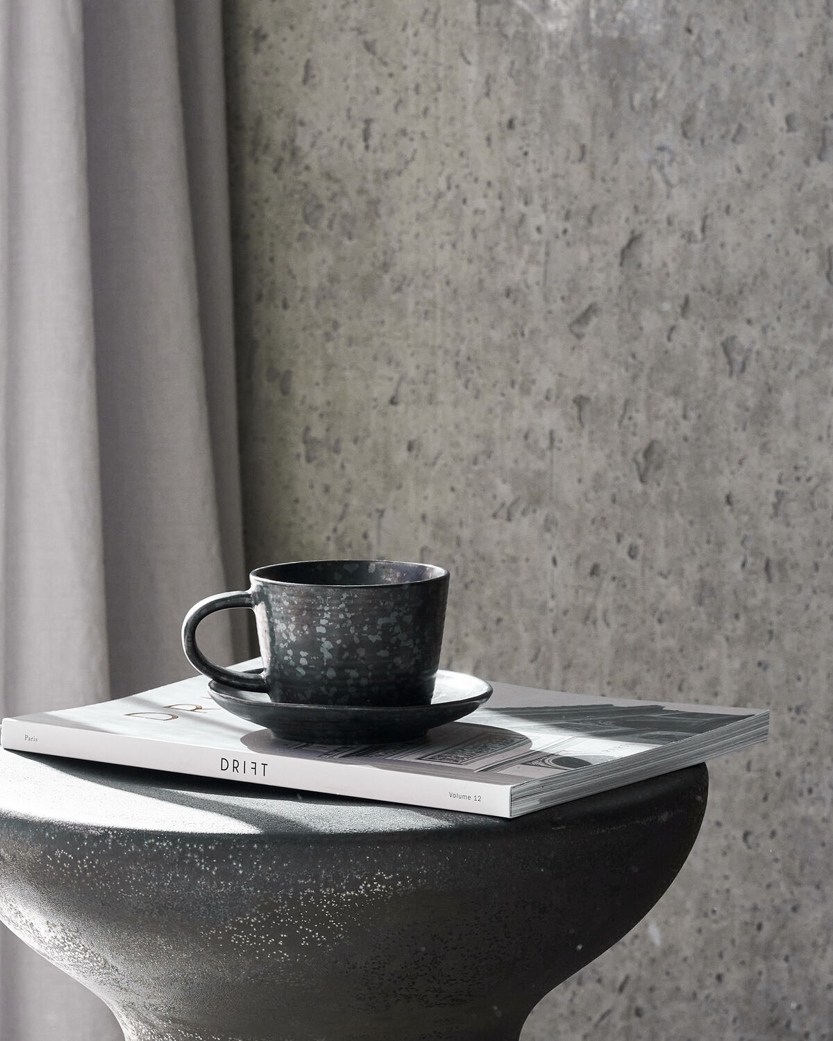 Tasse, HDPion, Schwarz, Braun