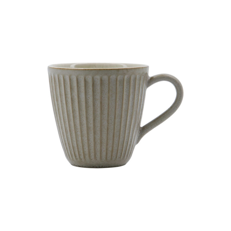 Tasse, HDPleat, Grau, Braun