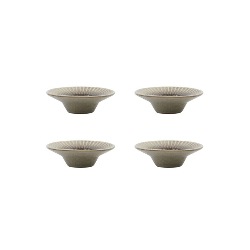 Eierbecher, HDPleat, Grau, Braun