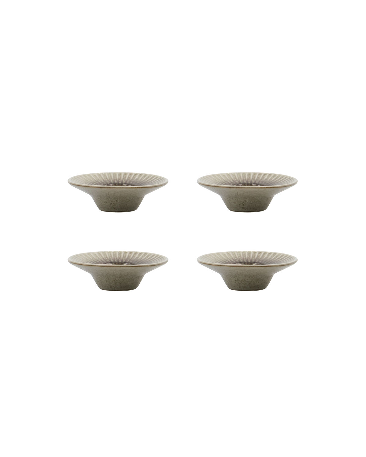 Eierbecher, HDPleat, Grau, Braun