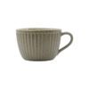 Tasse, HDPleat, Grau, Braun