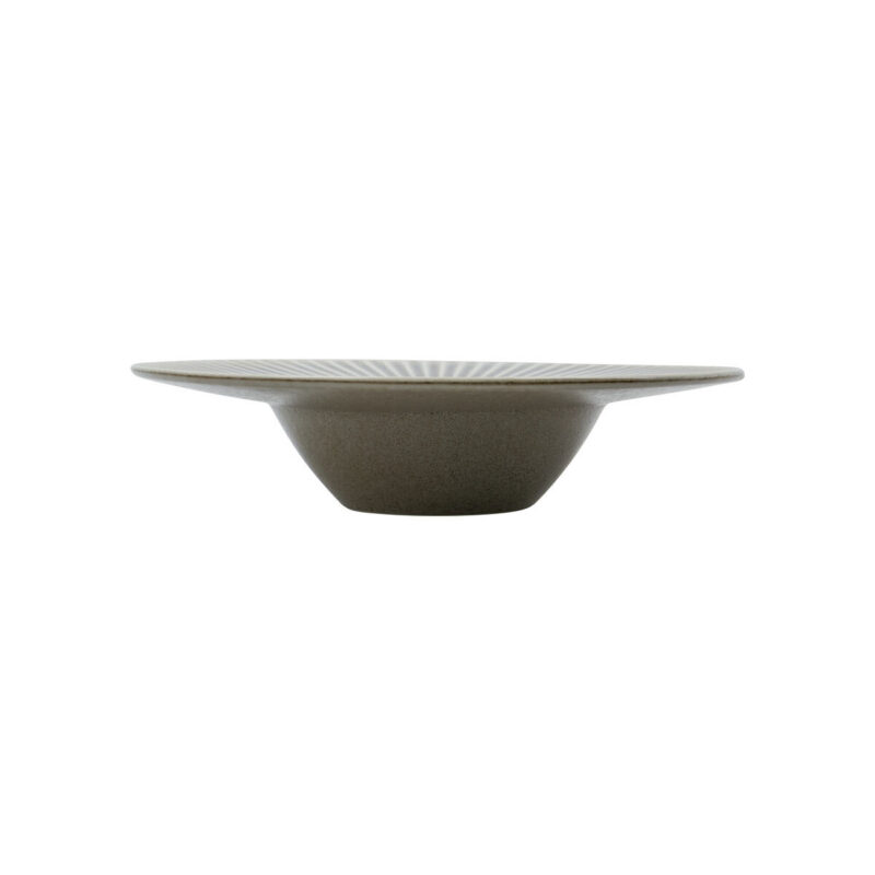 Pastateller, HDPleat, Grau, Braun