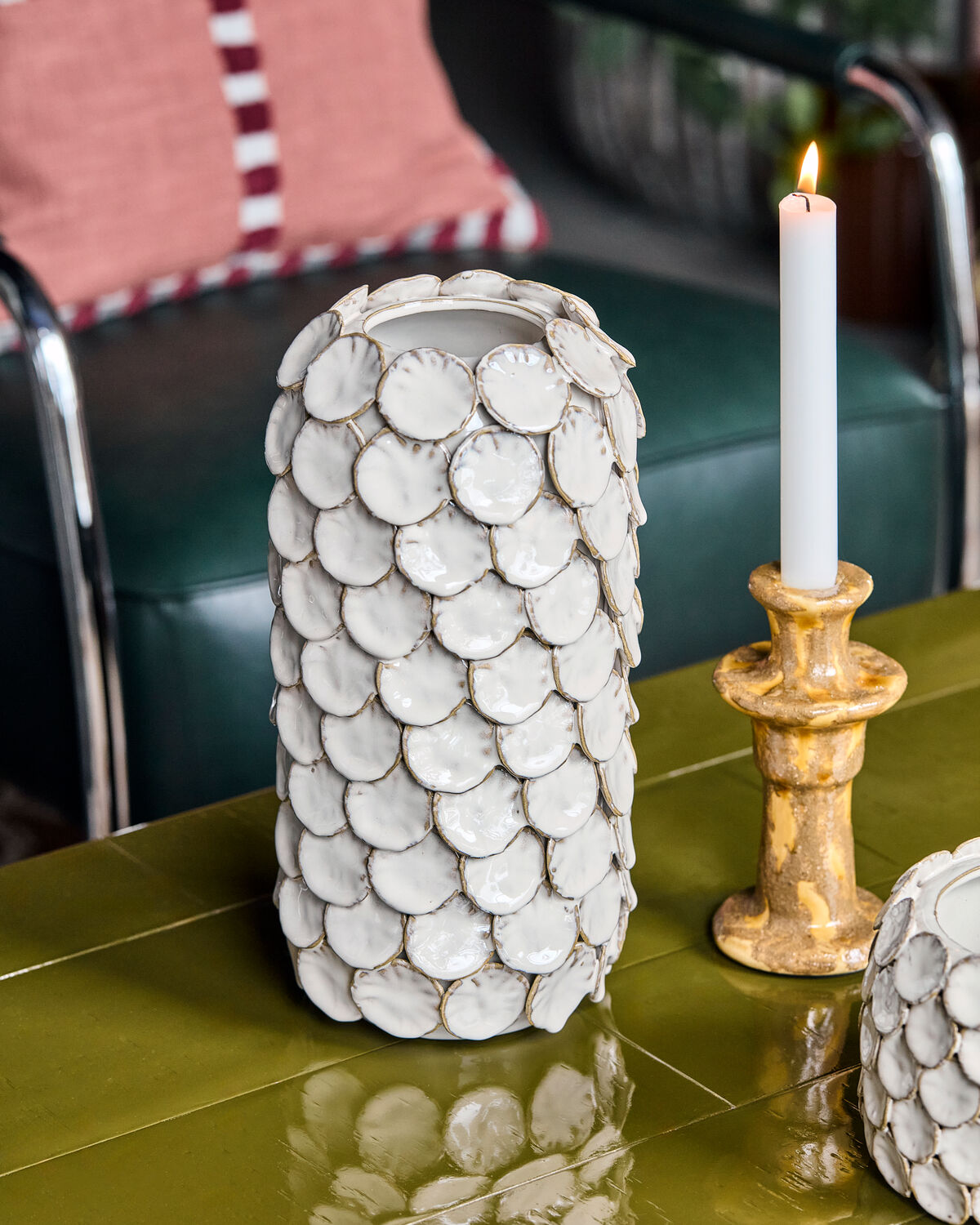 Vase, HDDot, Weiß