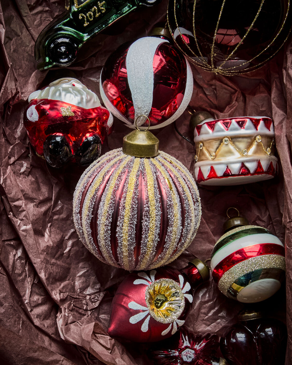 Weihnachtsschmuck, HDFrost, Rot