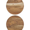 Tabletts, HDWood, Natur