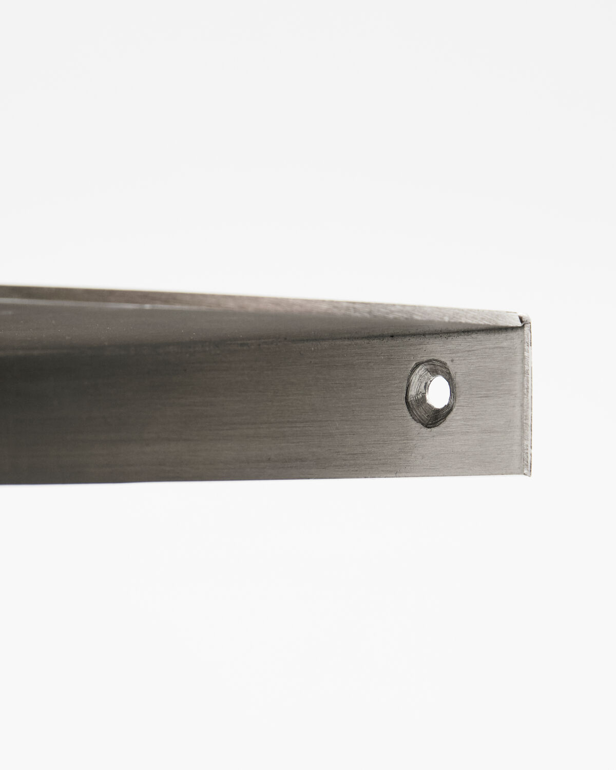 Beistelltisch, HDMega, Gebürstetes Silber-Finish