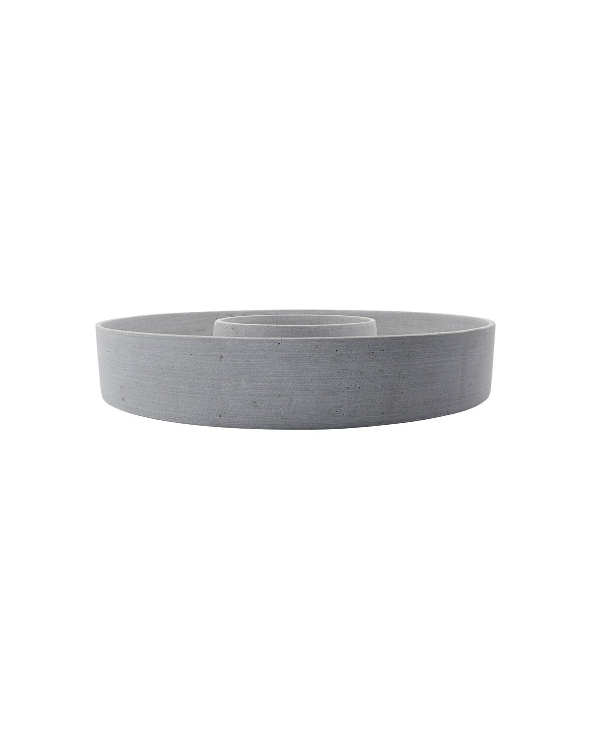 Kerzenständer, HDThe ring, Grau