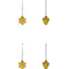 Weihnachtsschmuck, HDHeart and Star, Gold