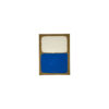 Wandobjekt, HDReca, Blau, Off-White, Senfgelb