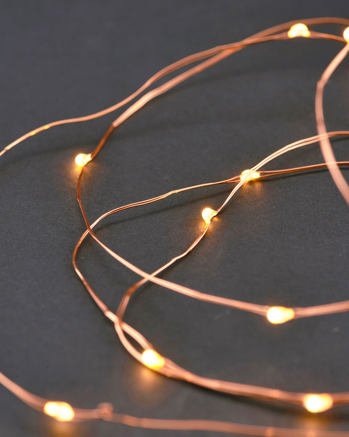 Lichterkette, HD10 m, Kupfer