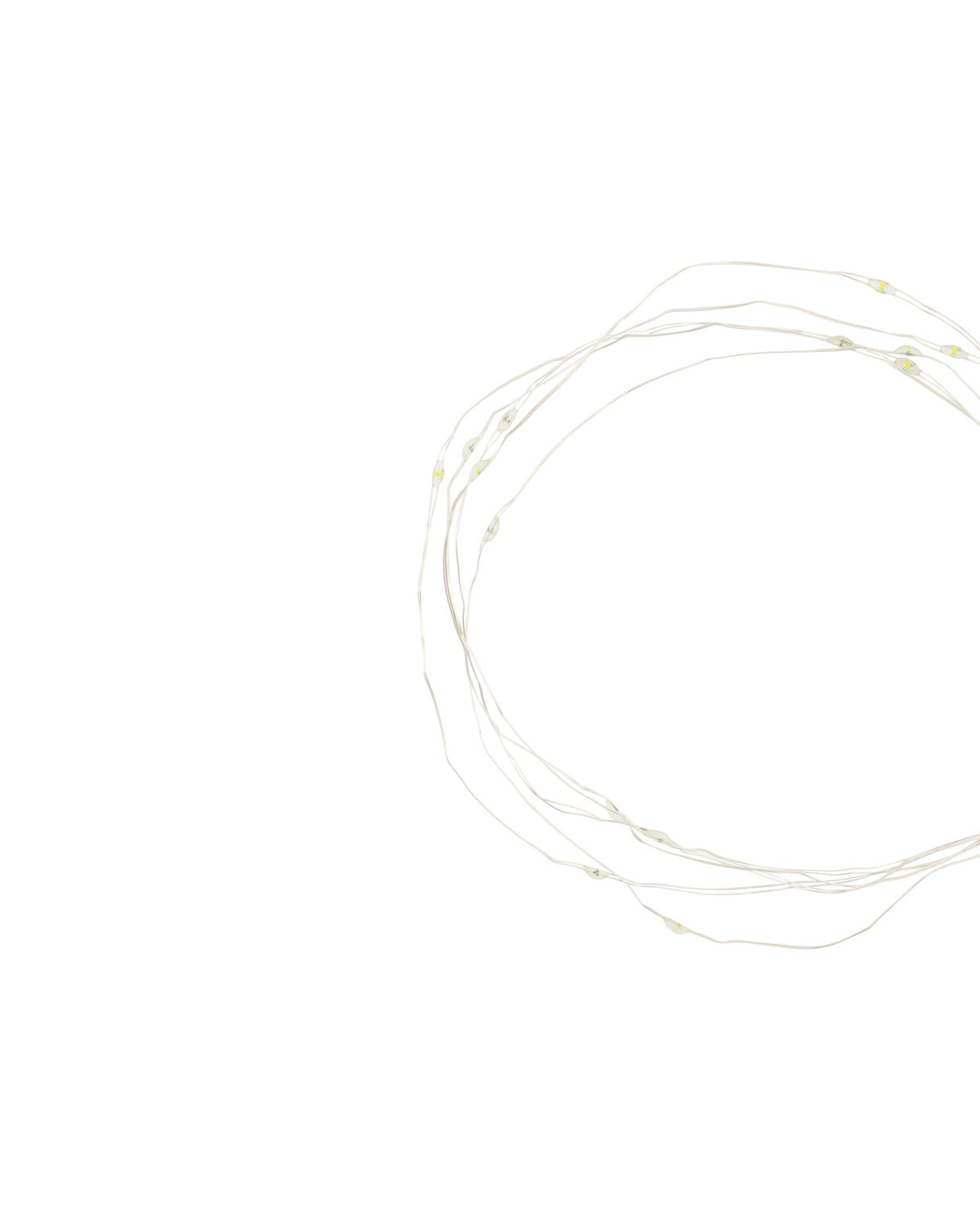 Lichterkette, HD10 m, Silber