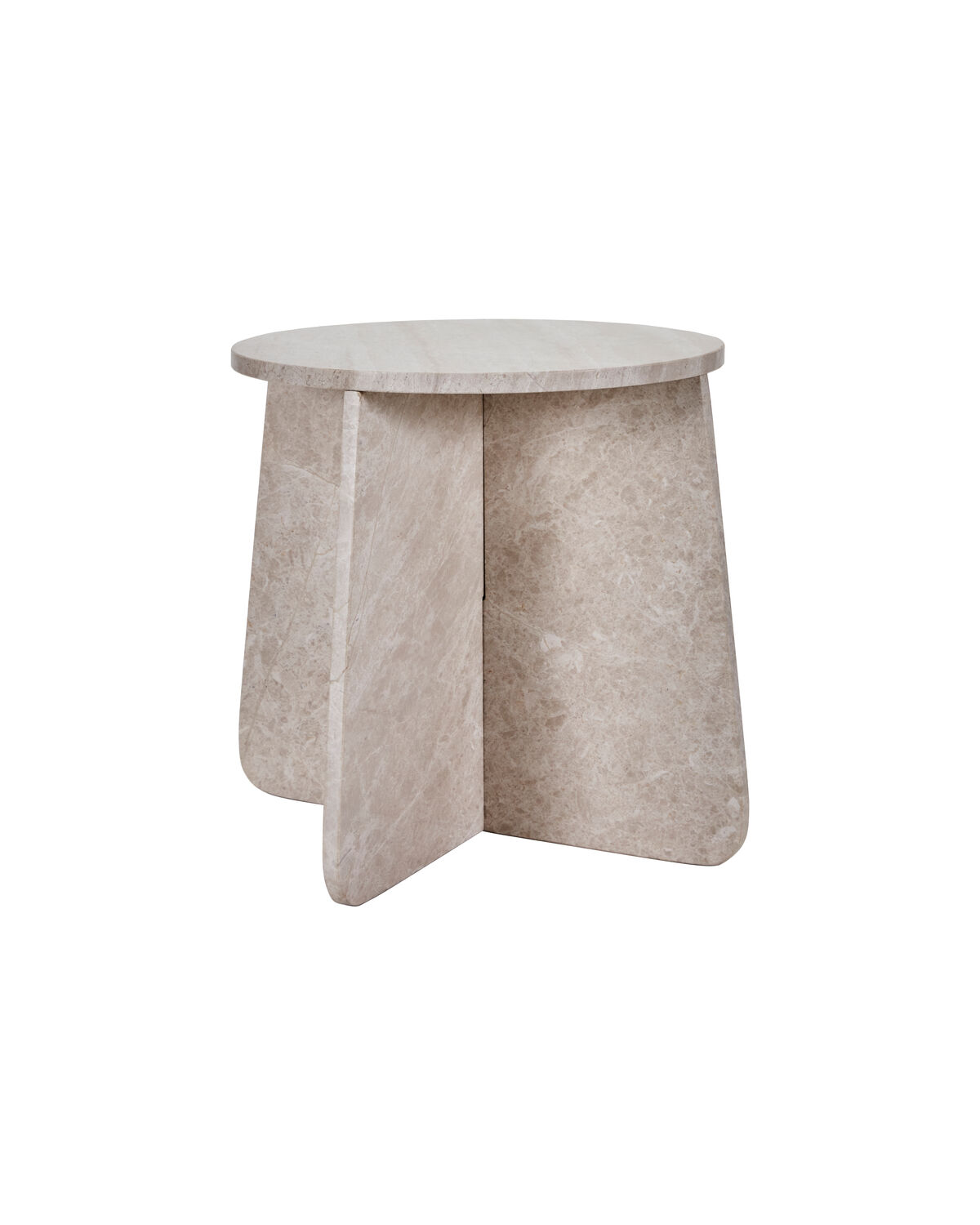 Beistelltisch, HDMarb, Beige