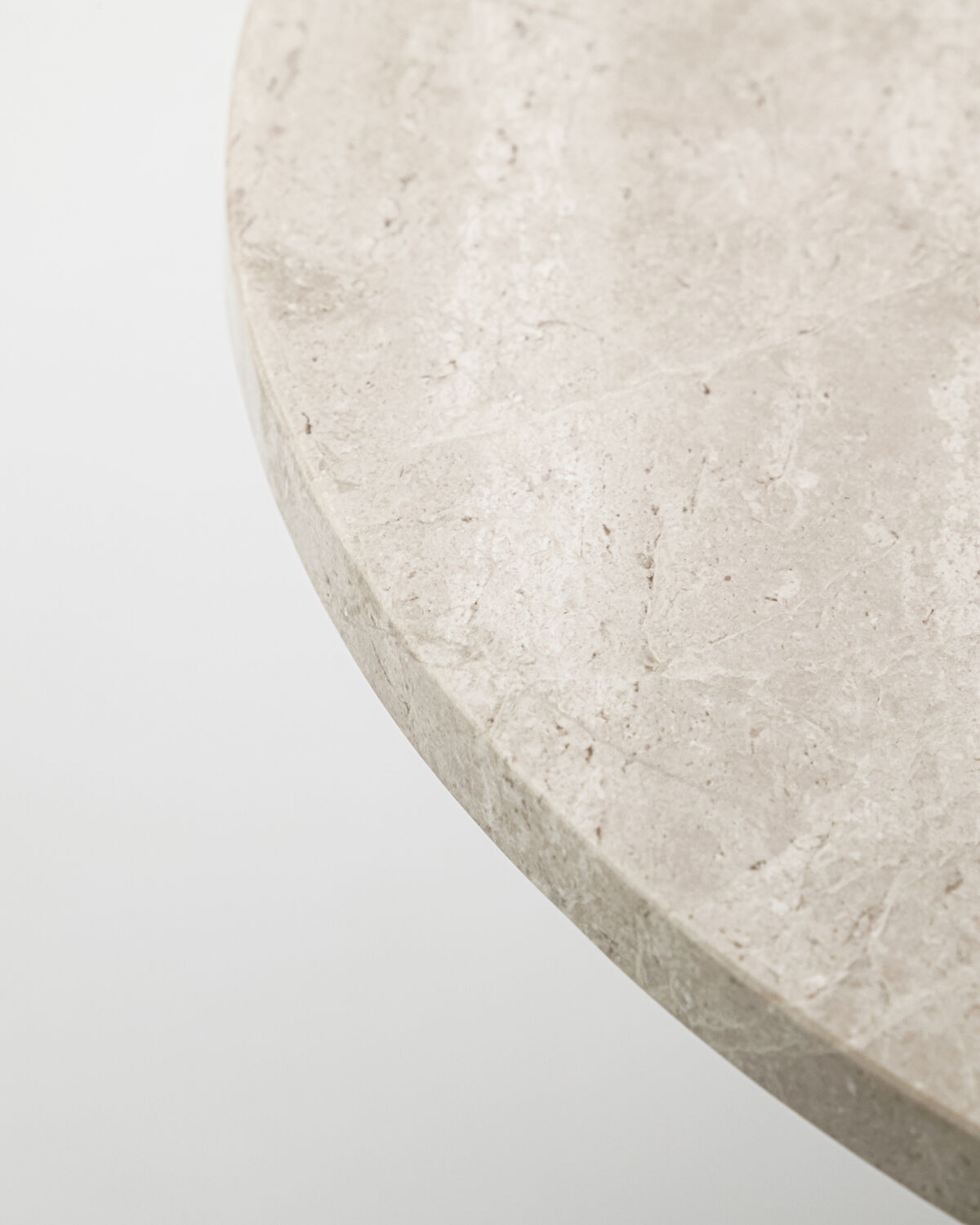 Beistelltisch, HDMarb, Beige