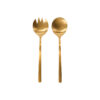 Salatbesteck, HDGolden, Gold