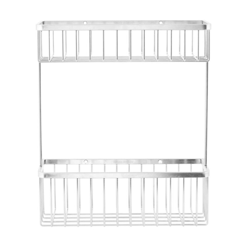 Korb, HDBath, Double, Silber-Finish