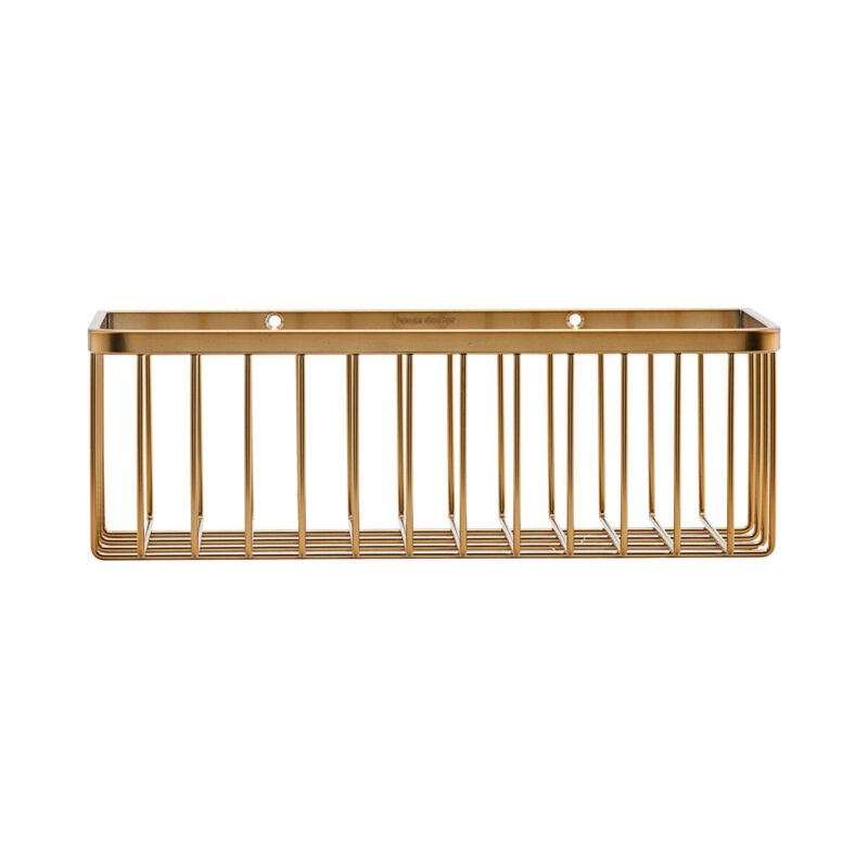 Korb, HDBath, Single, Messing gebürstet