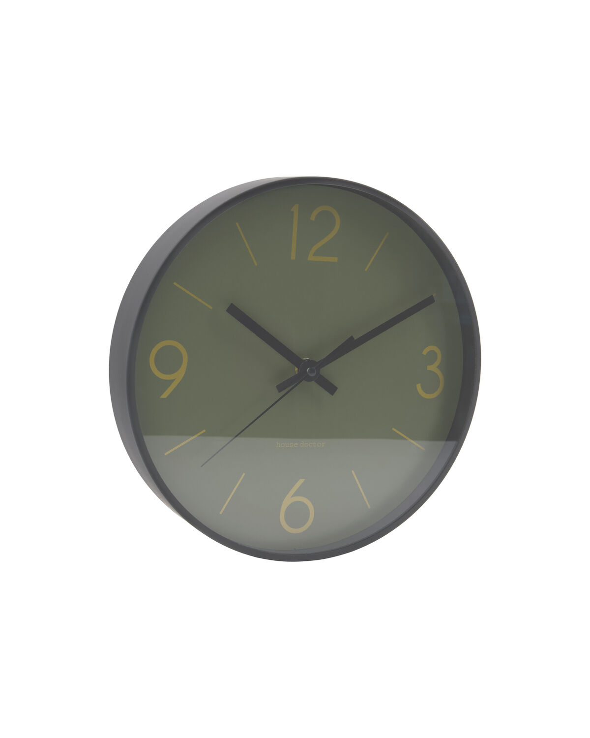 Wanduhr, HDTime, Dunkelgrün