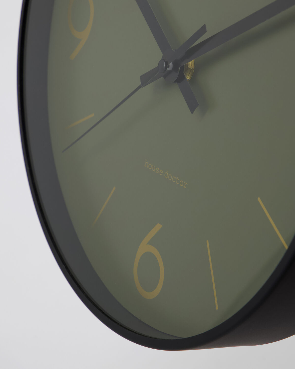 Wanduhr, HDTime, Dunkelgrün