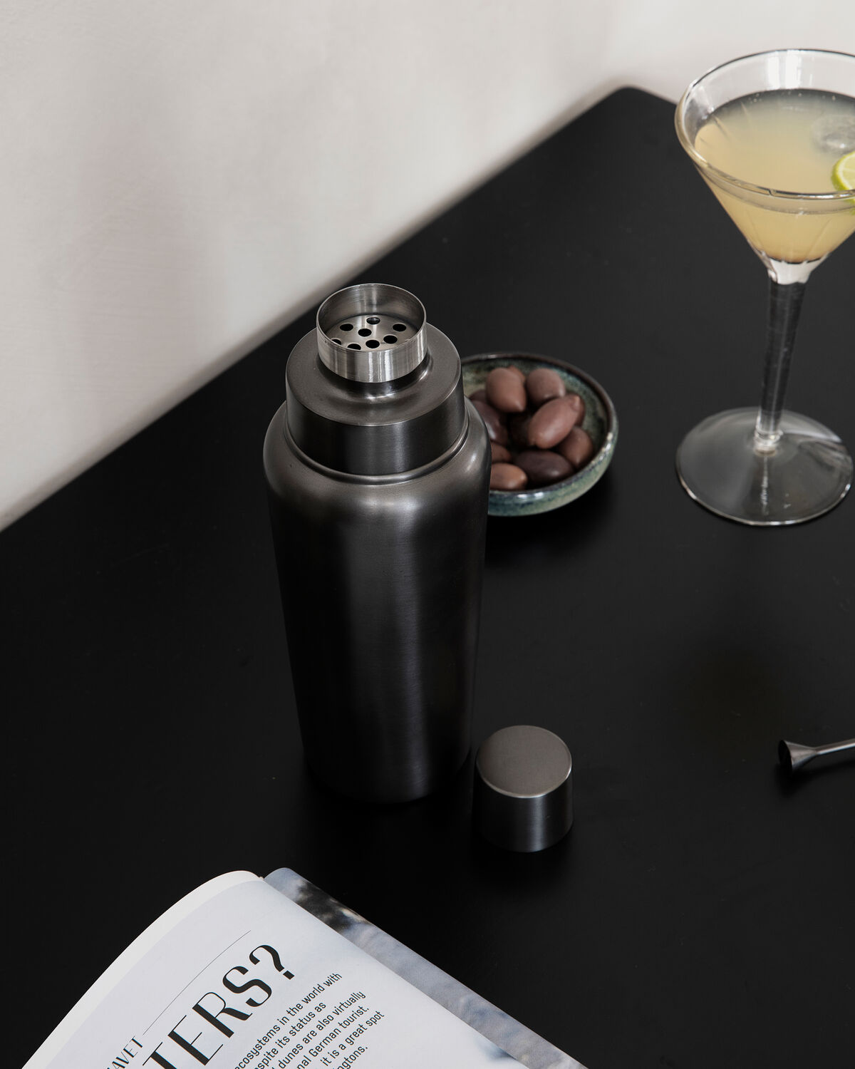 Shaker, HDGrunge, Gunmetal-Grau