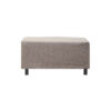 Pouf, HDHazel Night, Grau, Braun