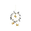 Weihnachtsschmuck, HDBird, Schwarz, Messing