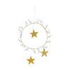 Weihnachtsschmuck, HDStar Ring, Weiß, Messing