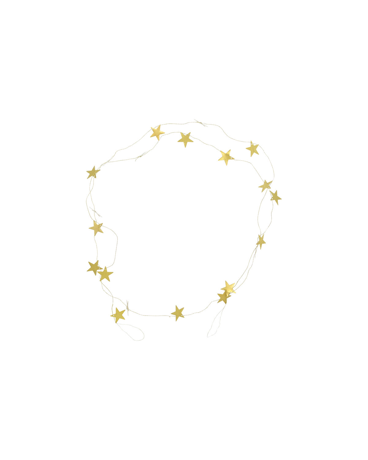 Girlande, HDStars, Antikes Messing-Finish