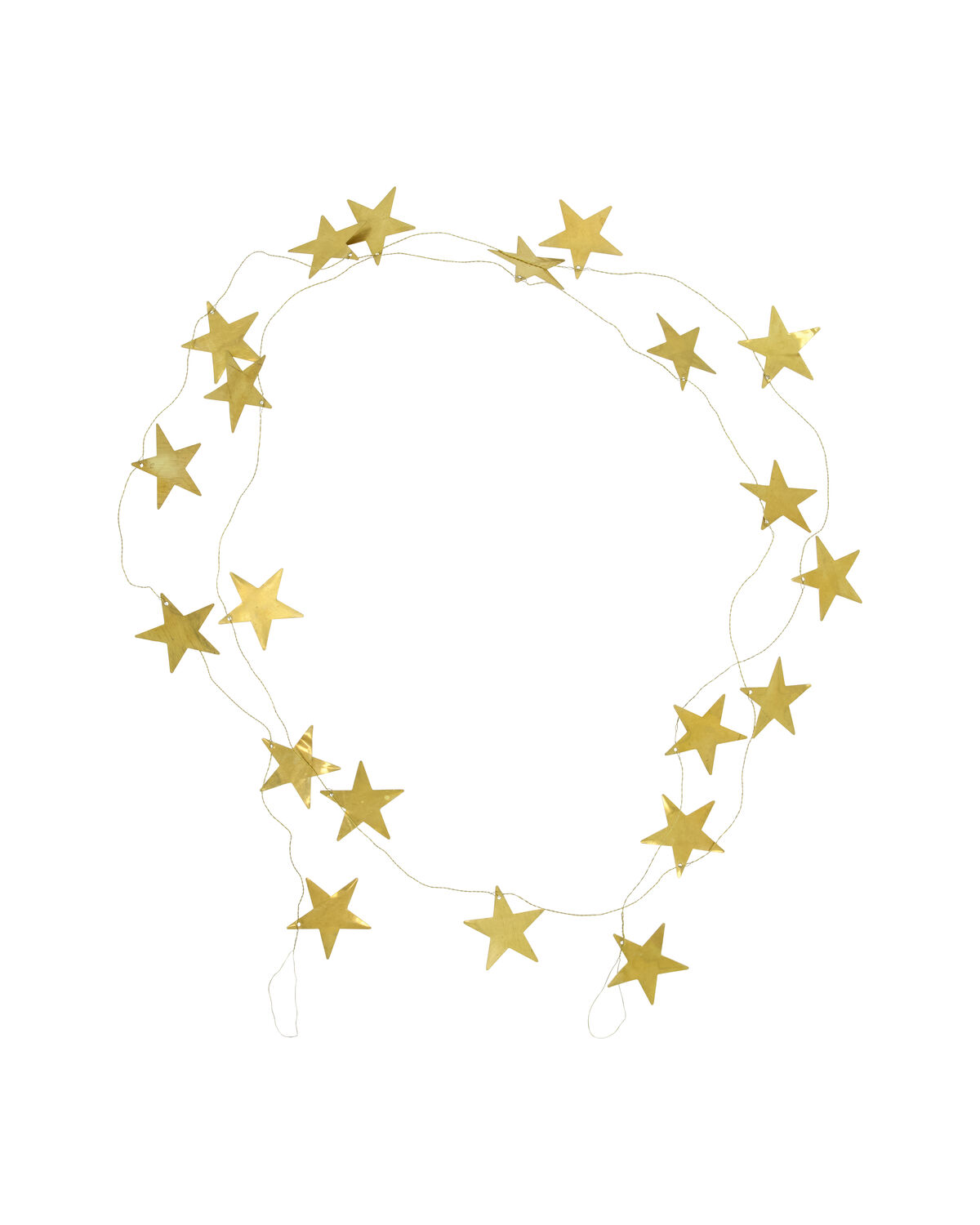Girlande, HDStars, Antikes Messing-Finish