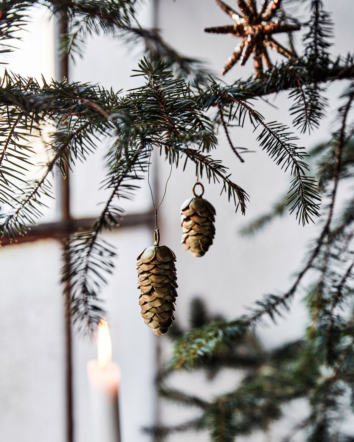 Weihnachtsschmuck, HDCone, Gold