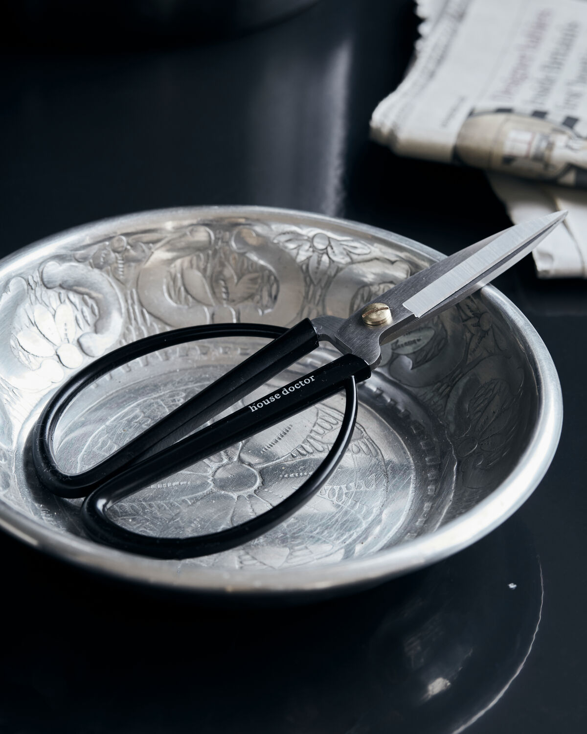 Schere, HDShears, Schwarz, Silber