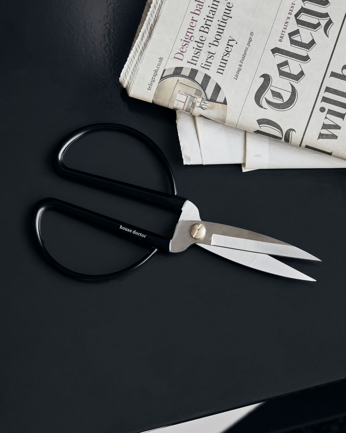 Schere, HDShears, Schwarz, Silber