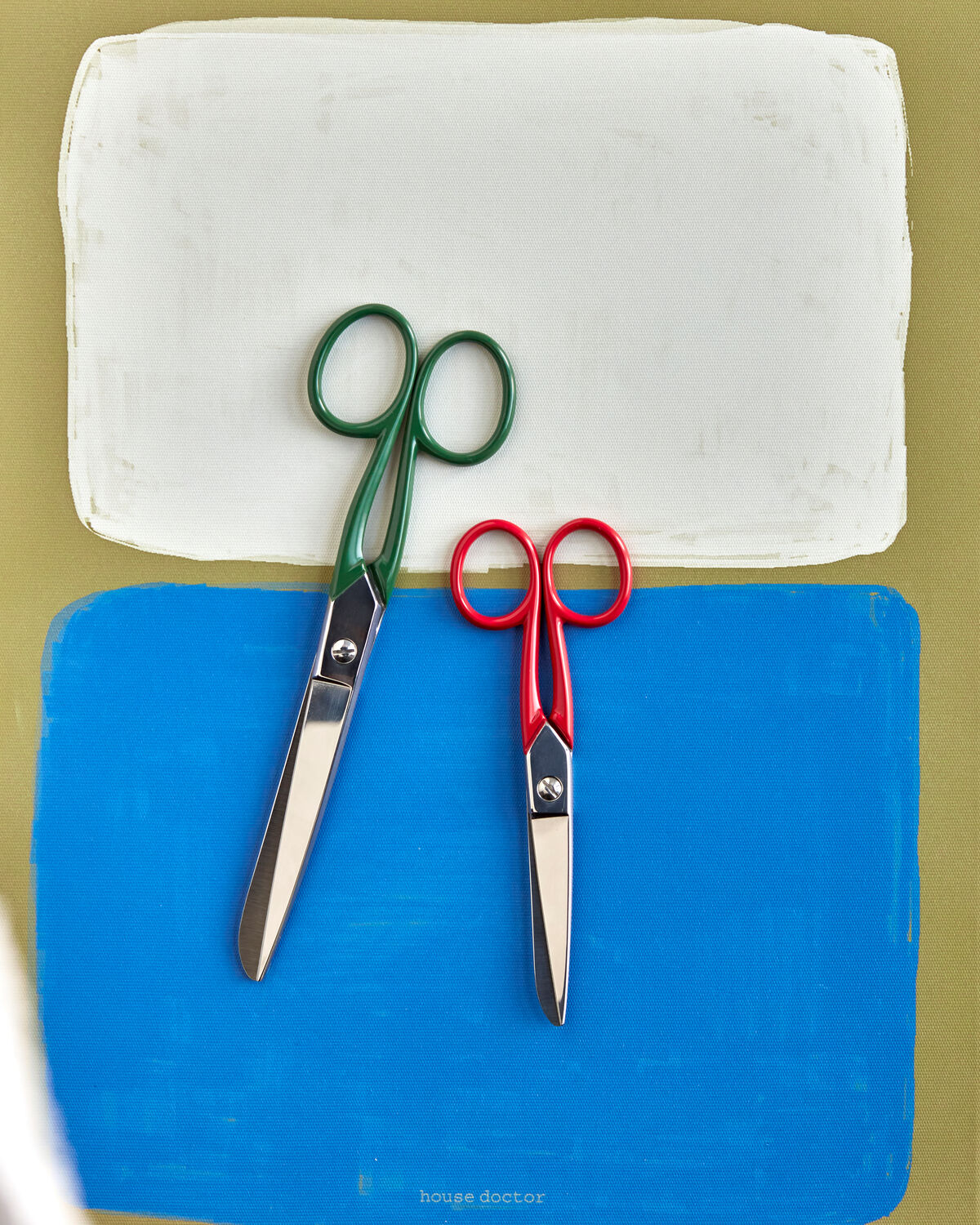 Schere, HDScissors, Rot, Grün