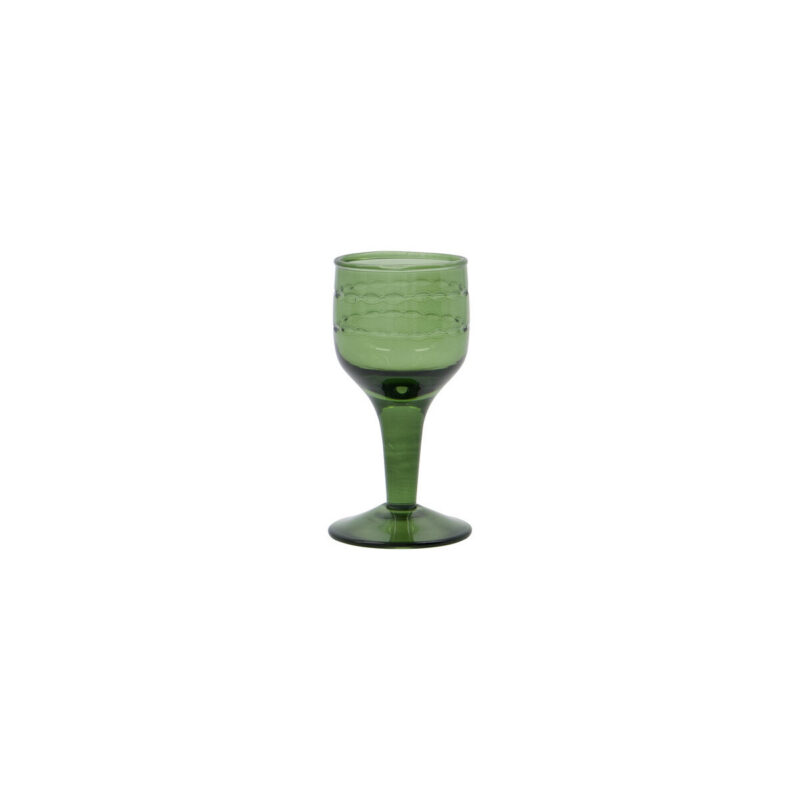Likörglas, HDVintage, Grün