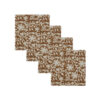 Servietten, HDJoin, Braun, Natur