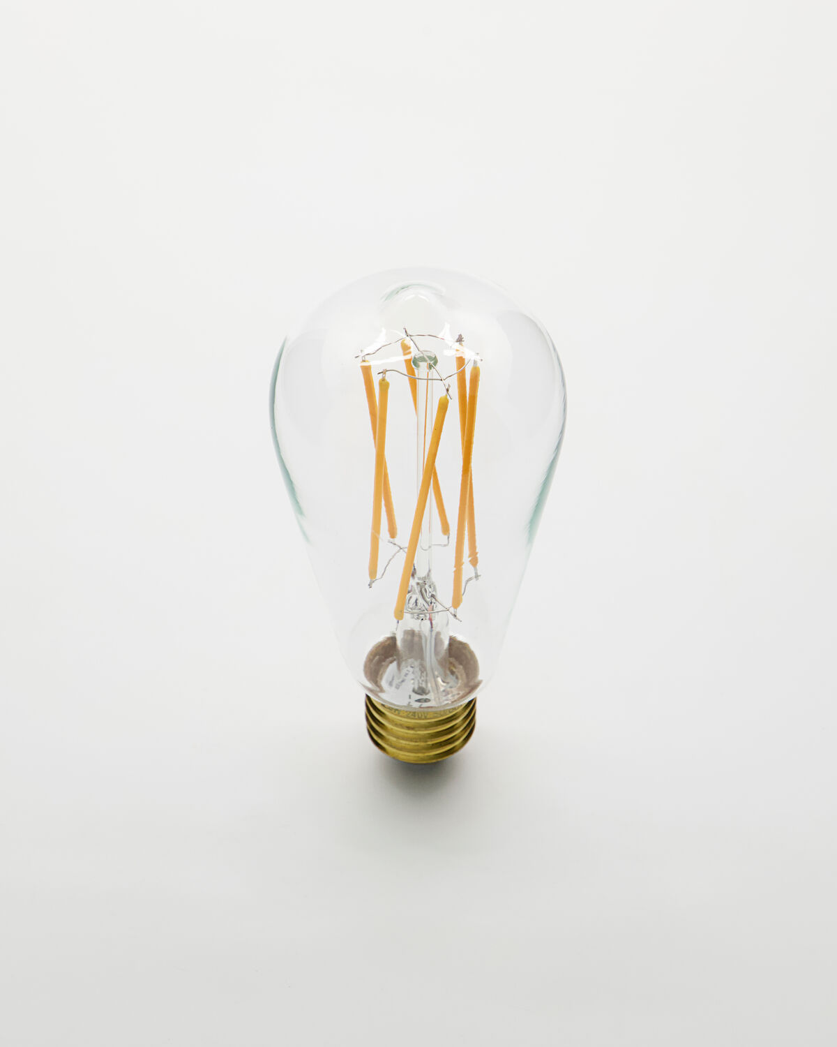 E27 LED-Lampe, HDEdison, Klar
