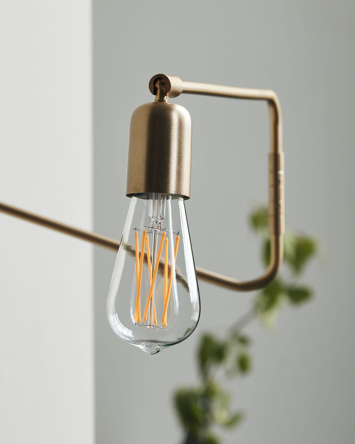 E27 LED-Lampe, HDEdison, Klar