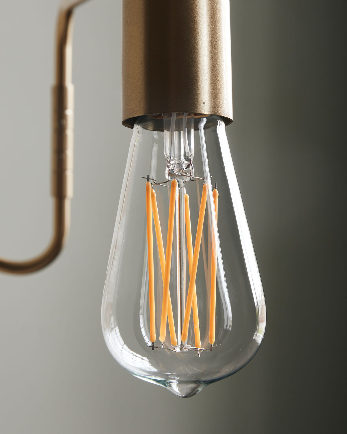 E27 LED-Lampe, HDEdison, Klar