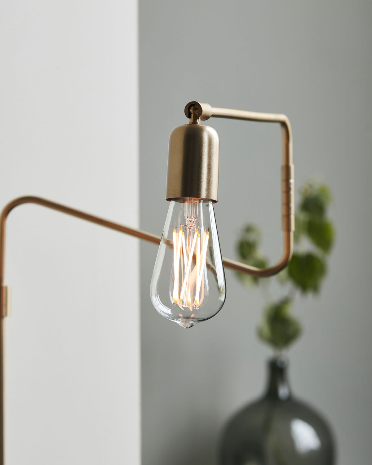 E27 LED-Lampe, HDEdison, Klar