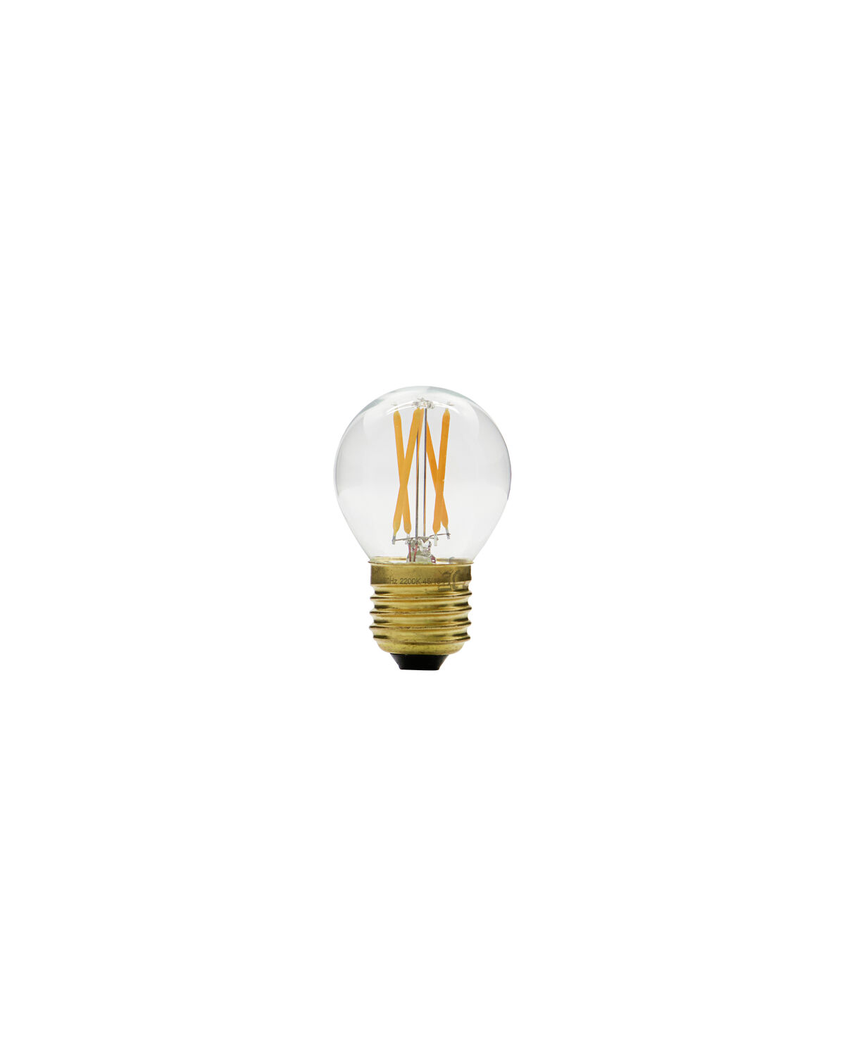 E27 LED-Lampe, HDKrone, Klar