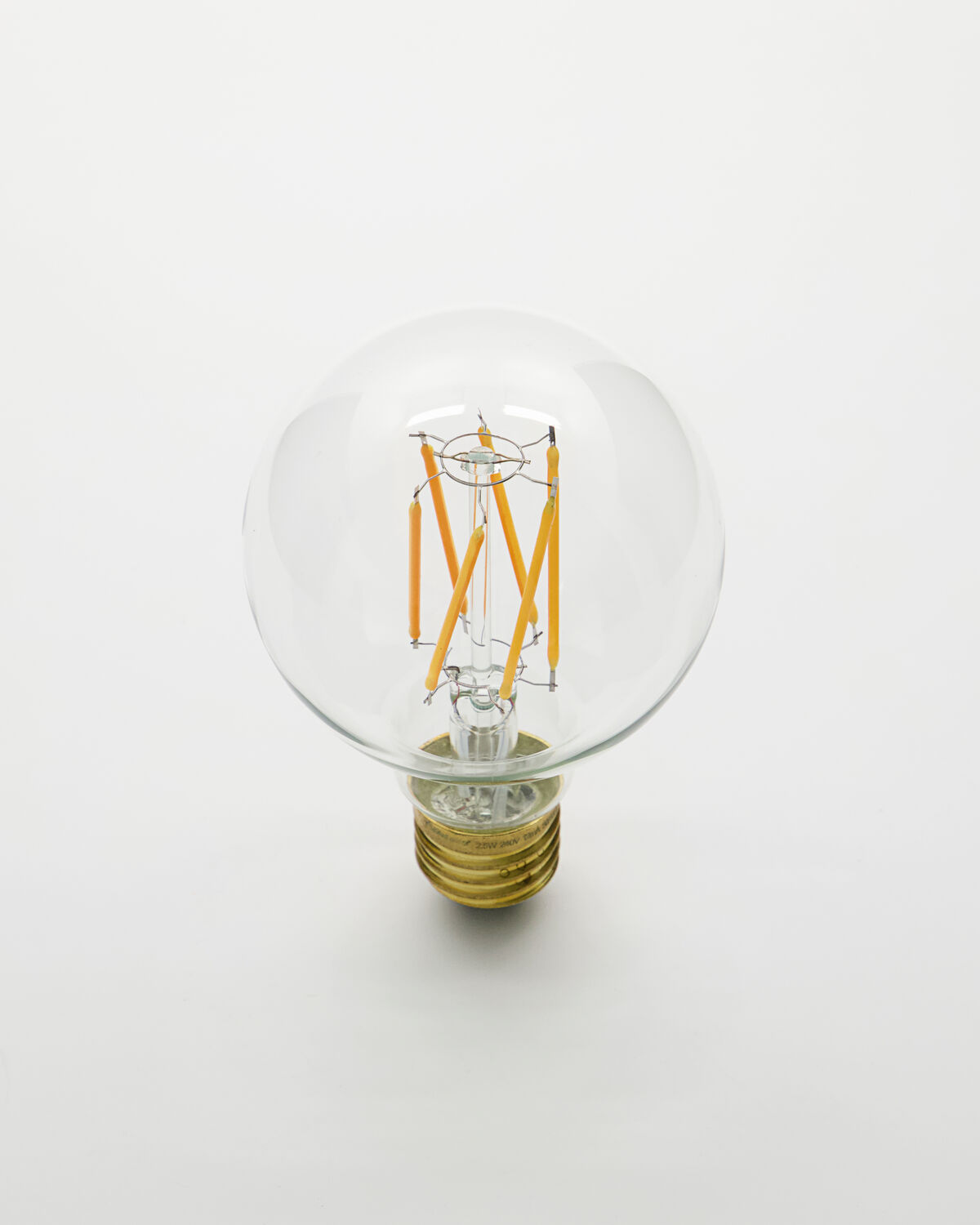 E27 LED-Lampe, HDGlobe, Klar