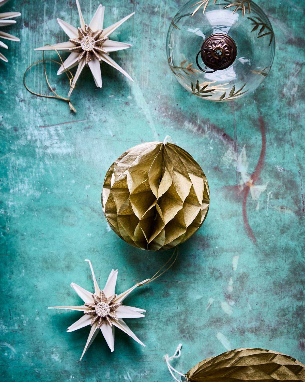 Weihnachtsschmuck, HDOrb, Gold