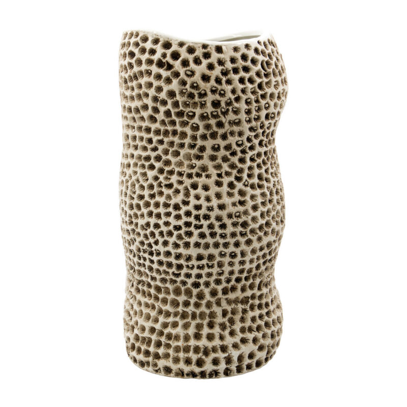 Vase, HDPan, Beige
