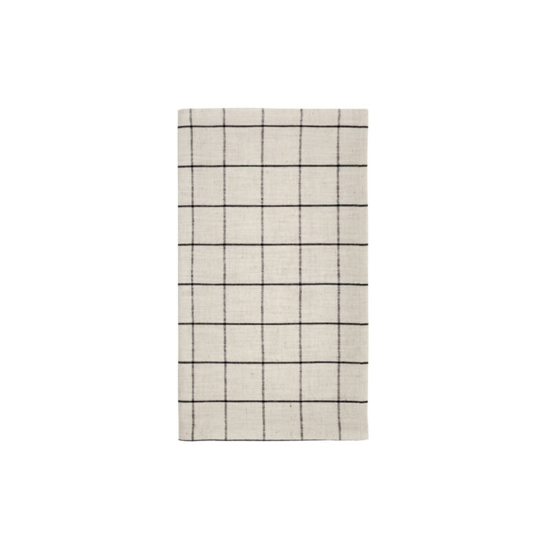 Tischläufer, HDJoin, Schwarz, Off-White