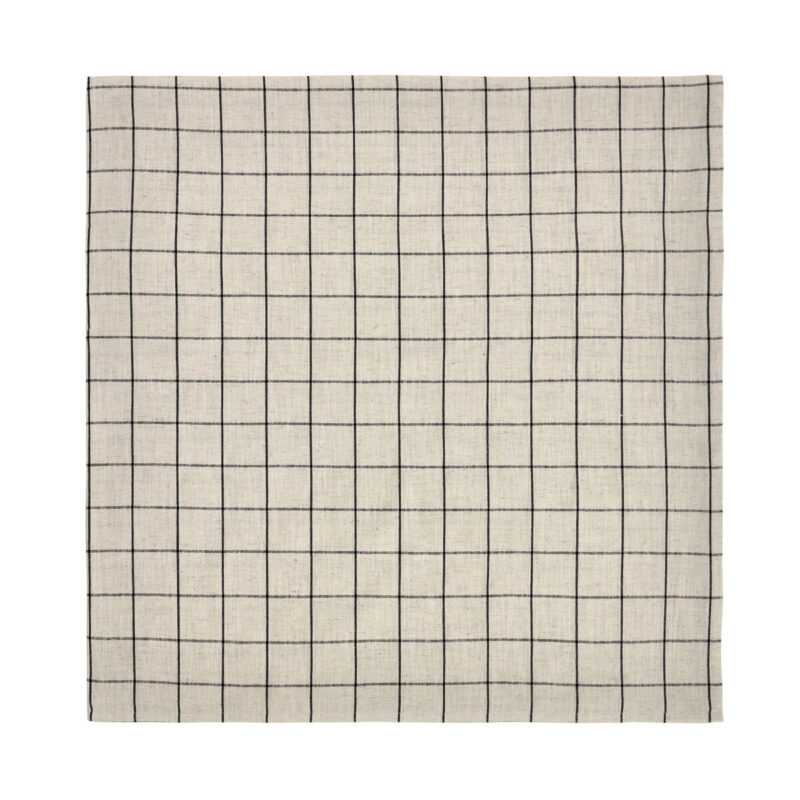 Tischdecke, HDJoin, Schwarz, Off-White