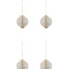 Weihnachtsschmuck, HDAlsta, Off-White, Gold