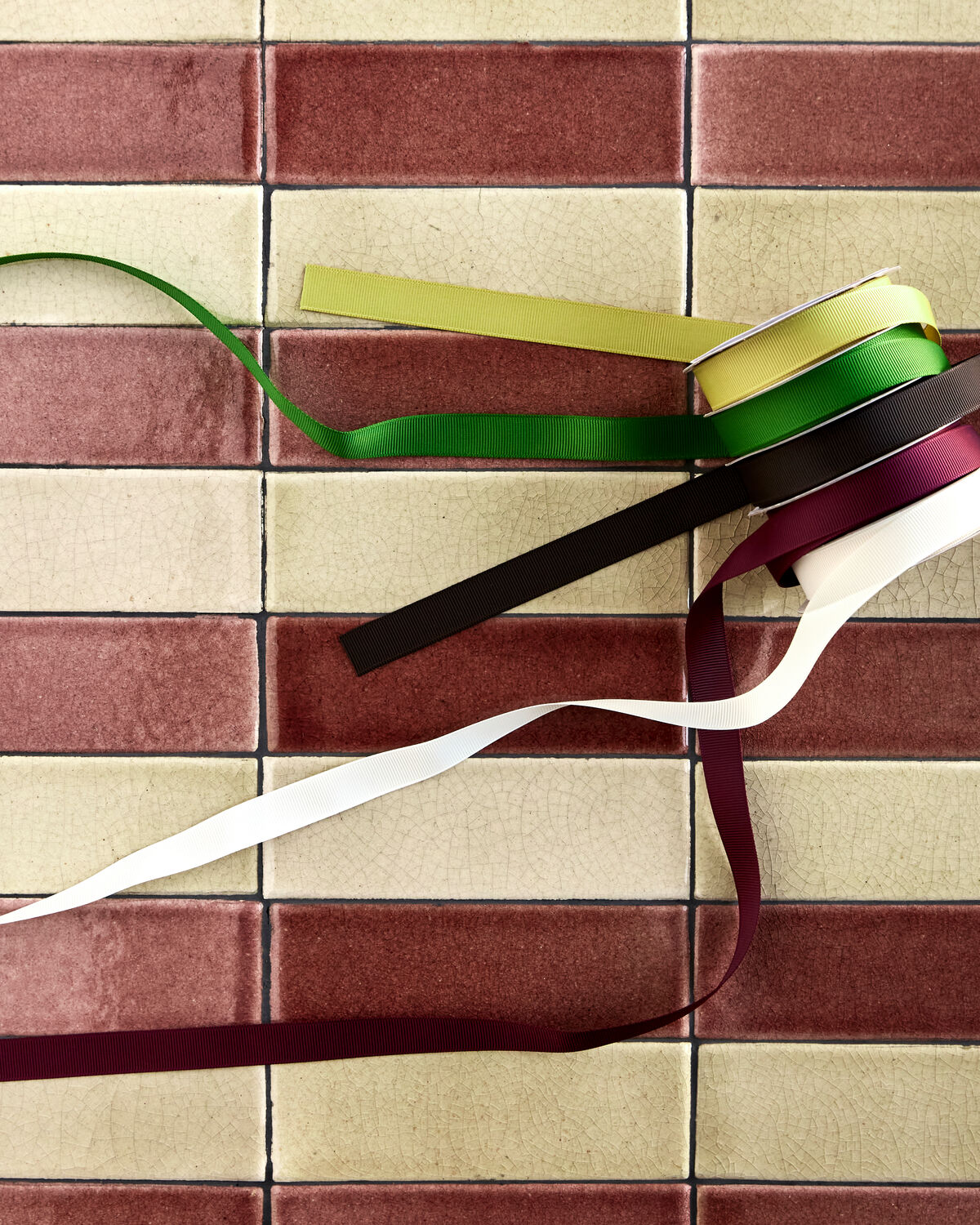 Band, HDTape, Off-White, Bordeaux, Schwarz, Grün, Gold