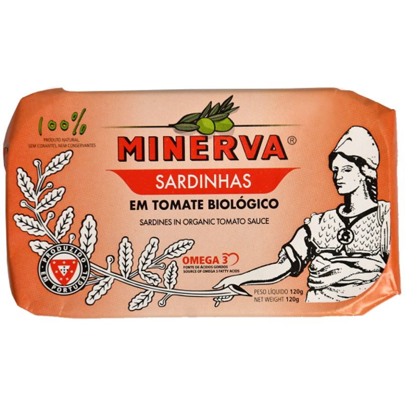 Minerva — Sardinen in Tomate (Bio)