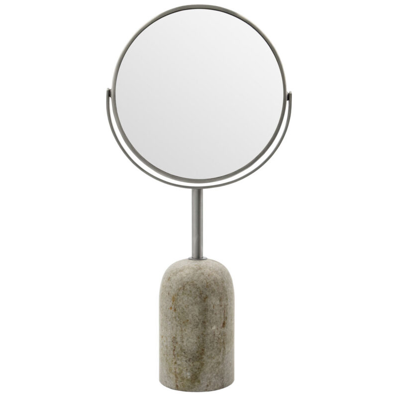 Doppelseitiger Spiegel, MKMarble, Beige